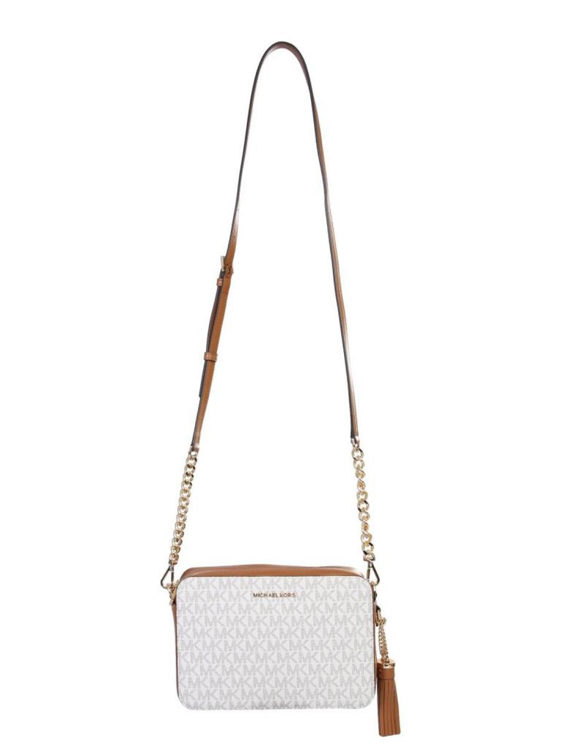 Michael Michael Kors Ginny Monogram Shoulder Bag