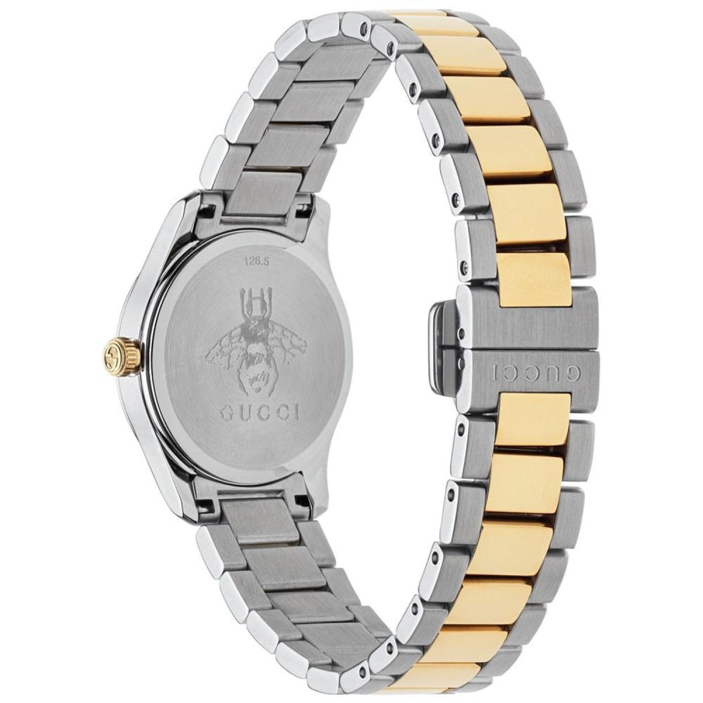 Women's Swiss G-Timeless Two-Tone Stainless Steel Bracelet Watch 27mm