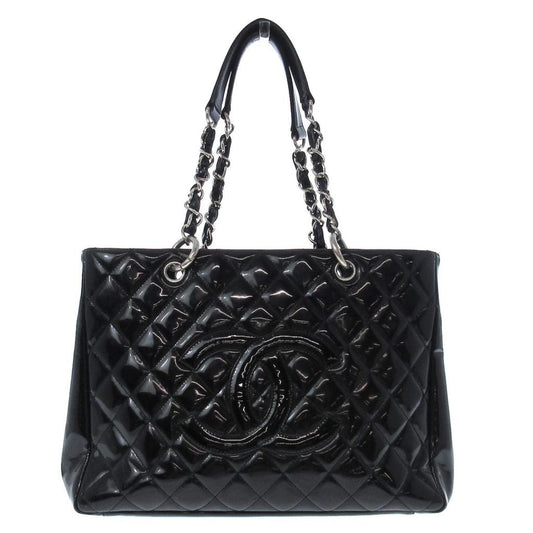 Chanel Gst (Grand Shopping Tote)  Patent Leather Tote Bag (Pre-Owned)