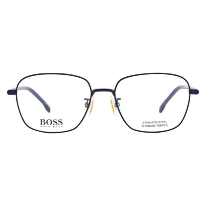 Hugo Boss Square Eyeglasses BOSS1143/F Fll Matte Blue 55mm 1143/F