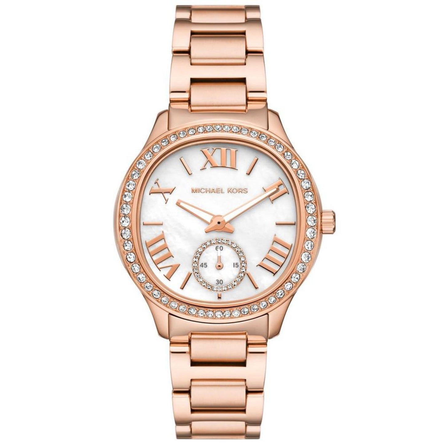 Women's Sage Three-Hand Rose Gold-Tone Stainless Steel Watch 38mm