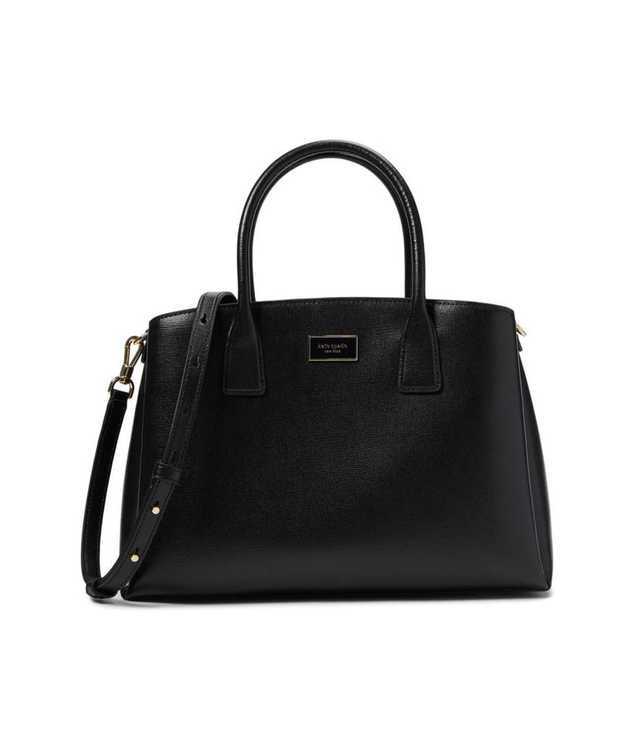 Serena Saffiano Leather Satchel