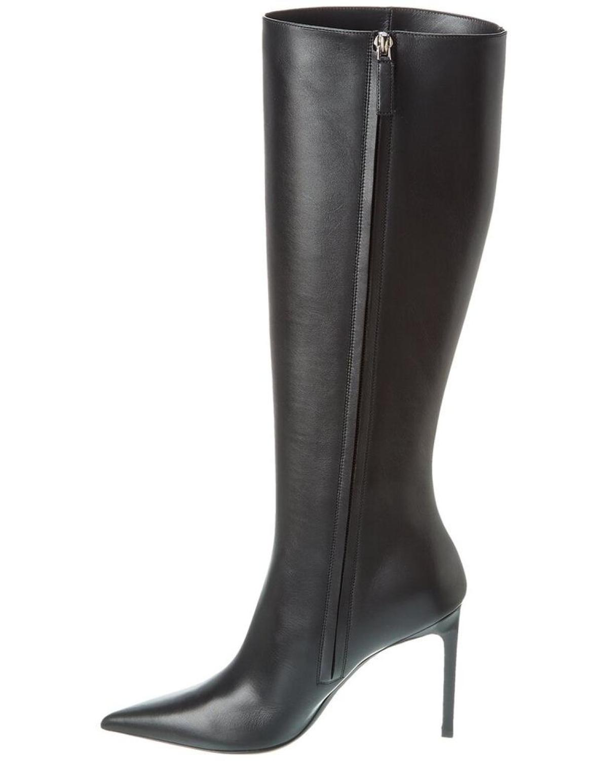 Michael Kors Collection Tatjana Runway Leather Knee-High Boot