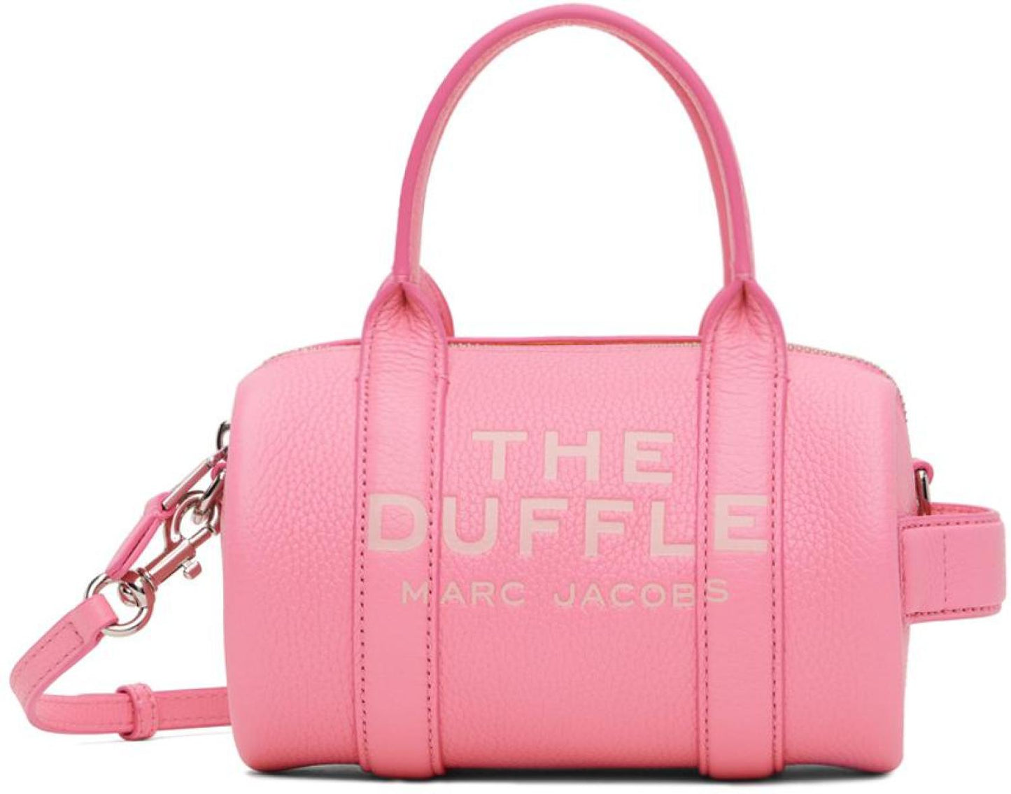 Pink 'The Leather Mini' Duffle Bag