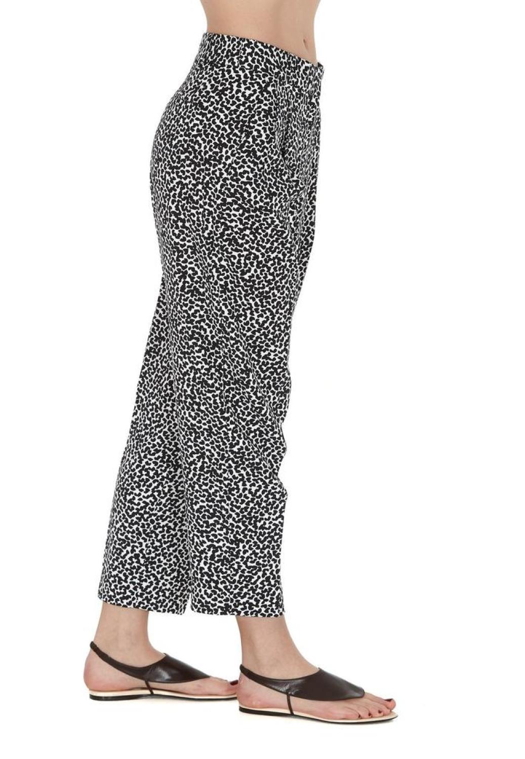 Michael Michael Kors Animal Print Cropped Pants