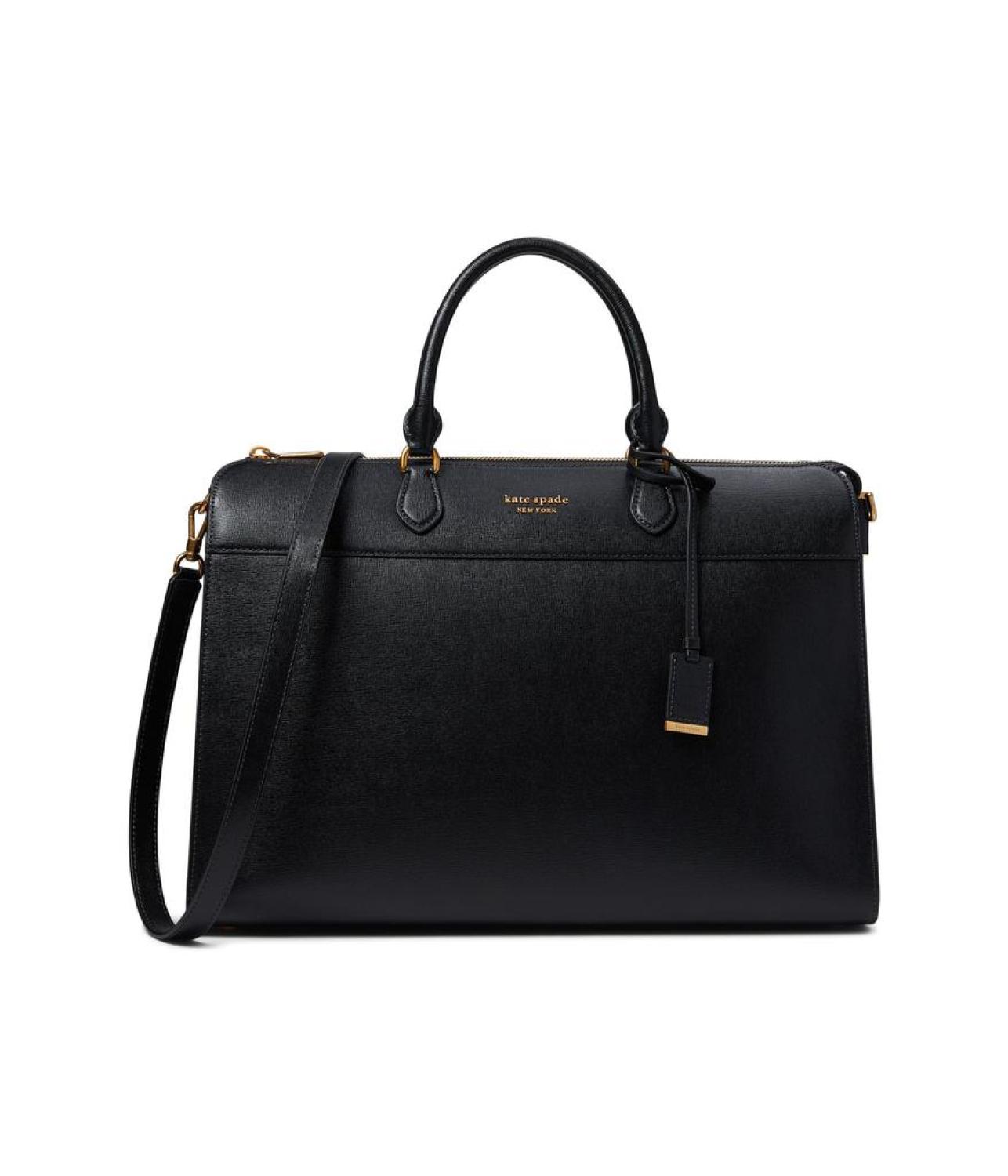 Morgan Saffiano Leather Laptop Bag