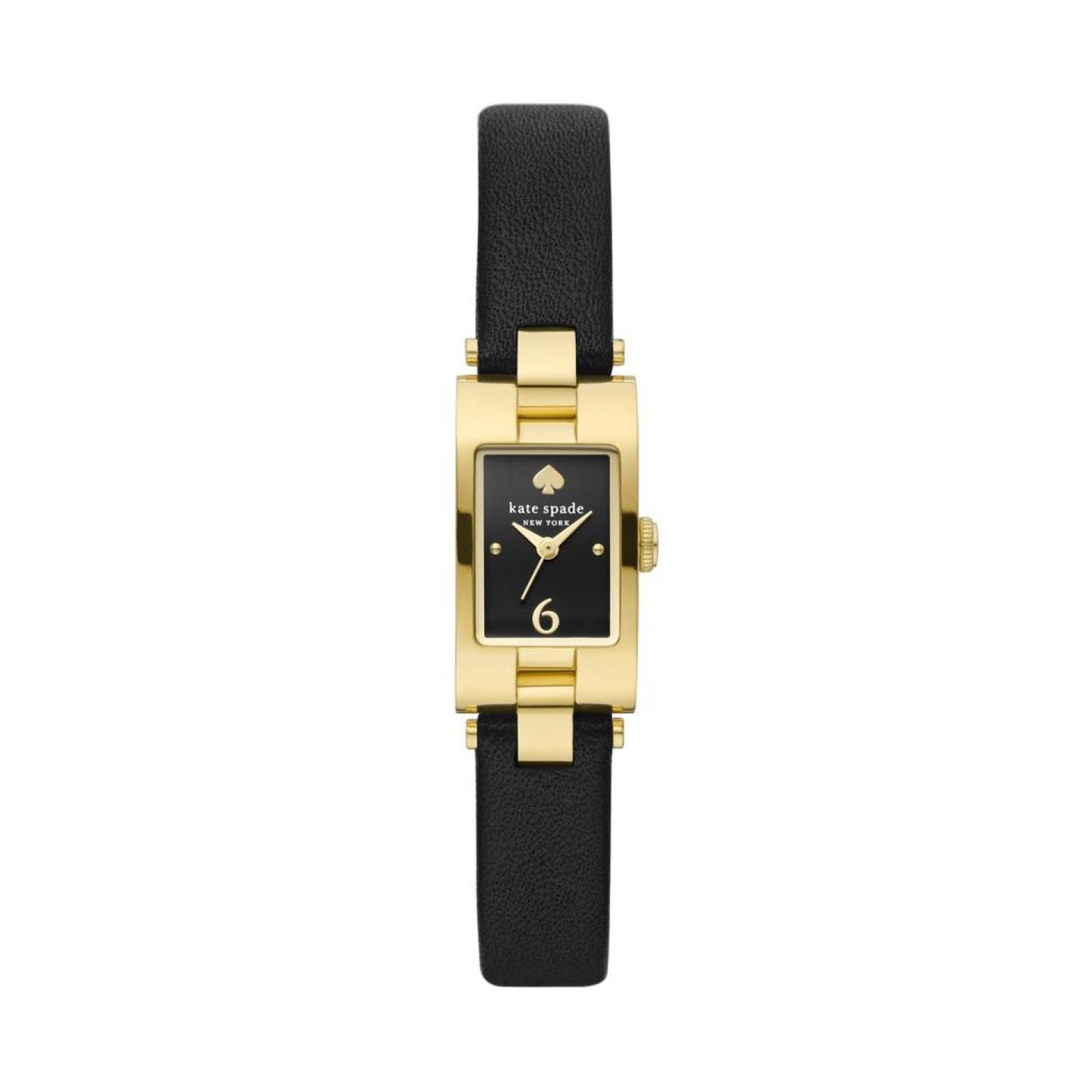 kate spade new york women's brookville three-hand, gold-tone stainless steel watch