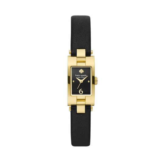 kate spade new york women's brookville three-hand, gold-tone stainless steel watch