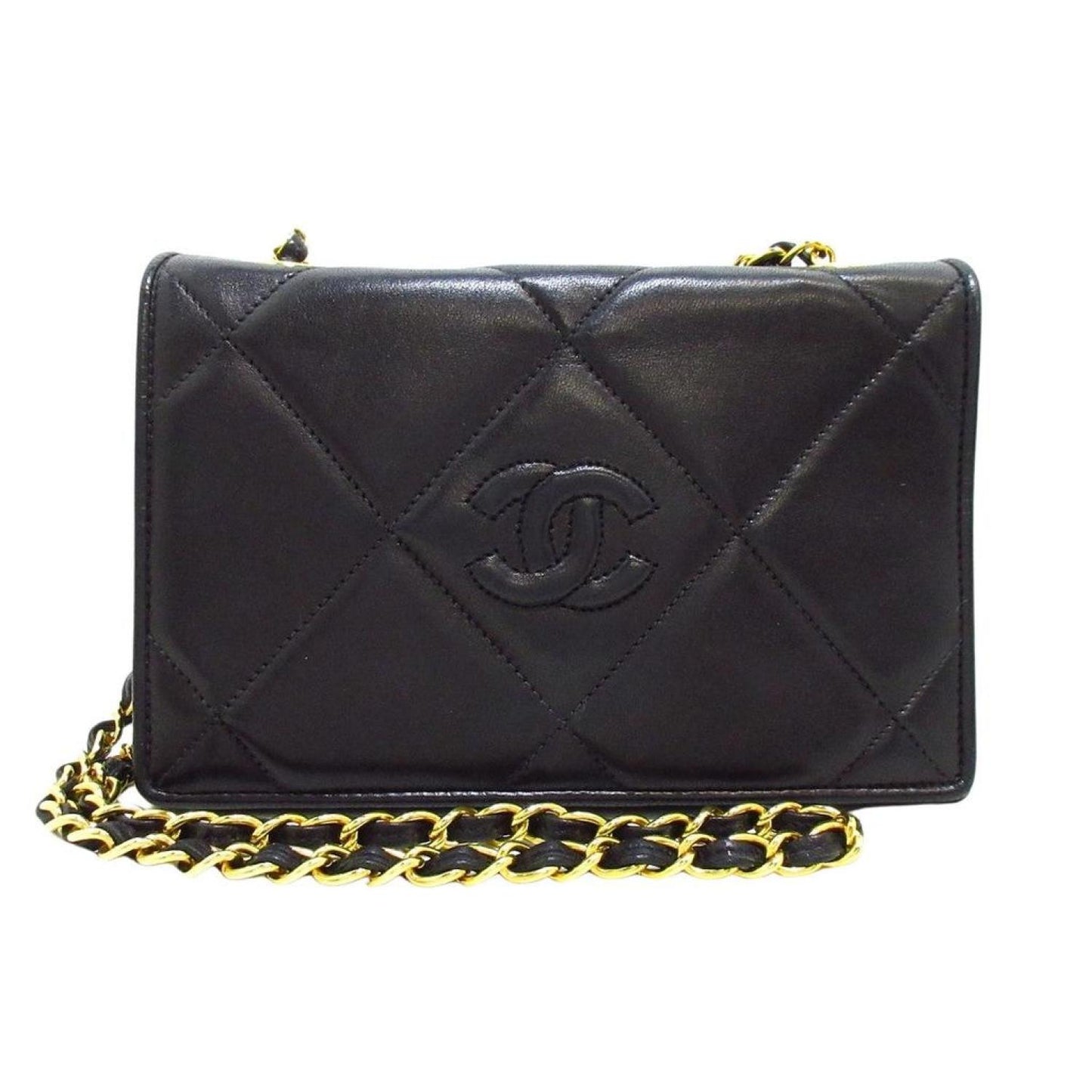 Chanel Single Flap  Leather Shoulder Bag (Pre-Owned)