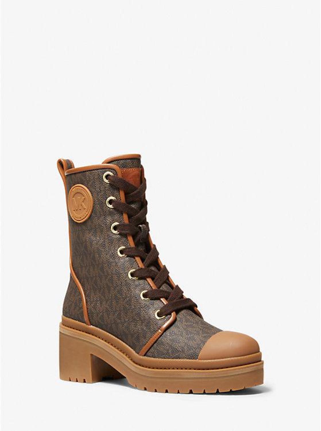 Corey Logo Combat Boot