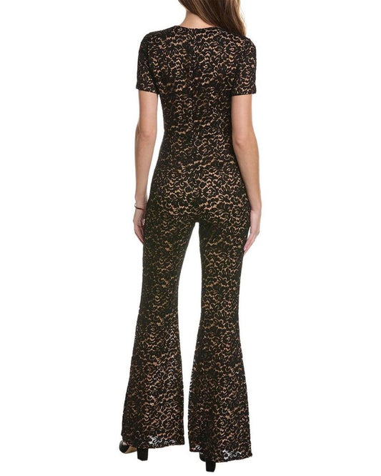 Michael Kors Collection Flared Leg Jumpsuit