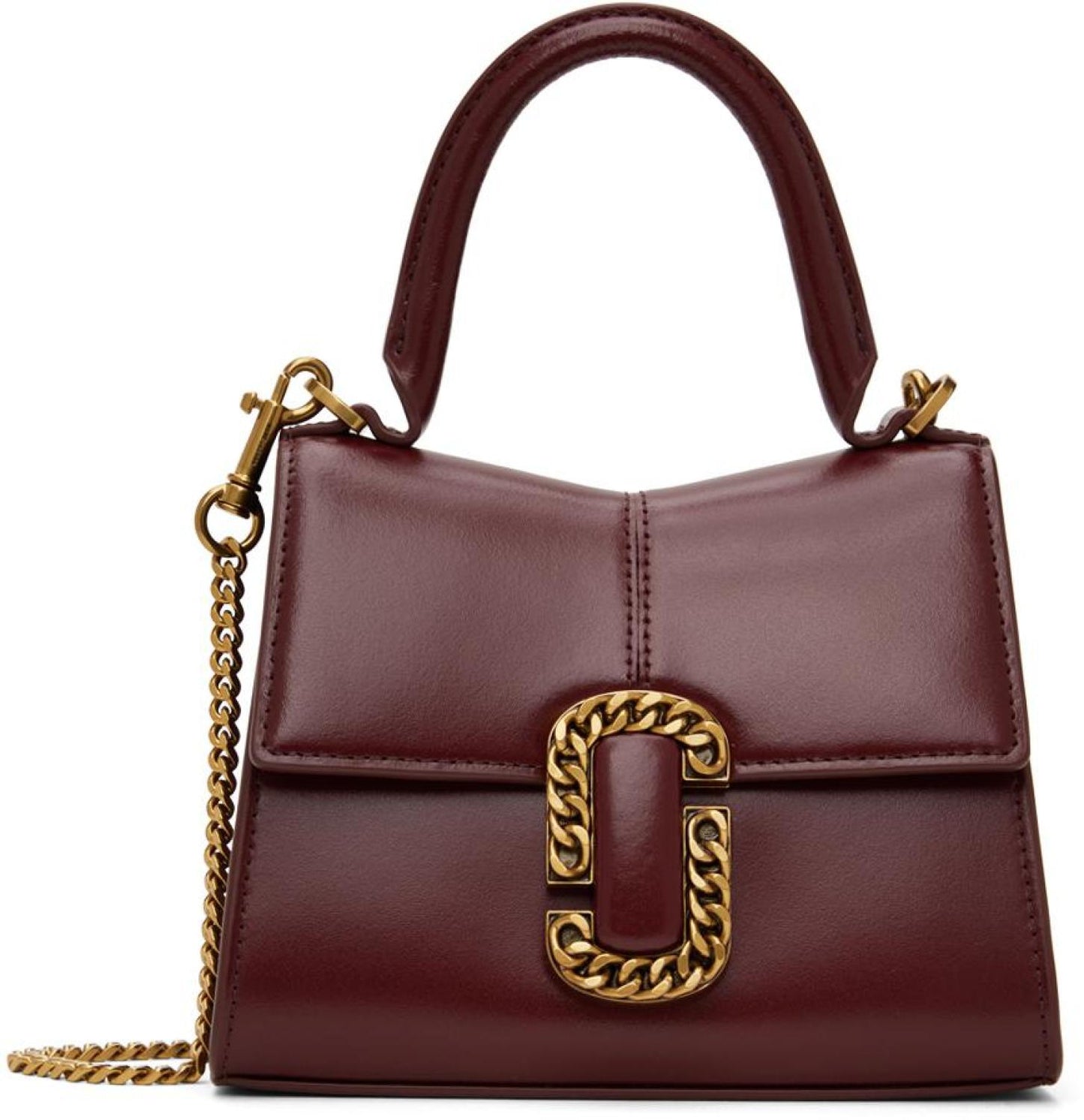 Burgundy 'The St. Marc Mini' Bag