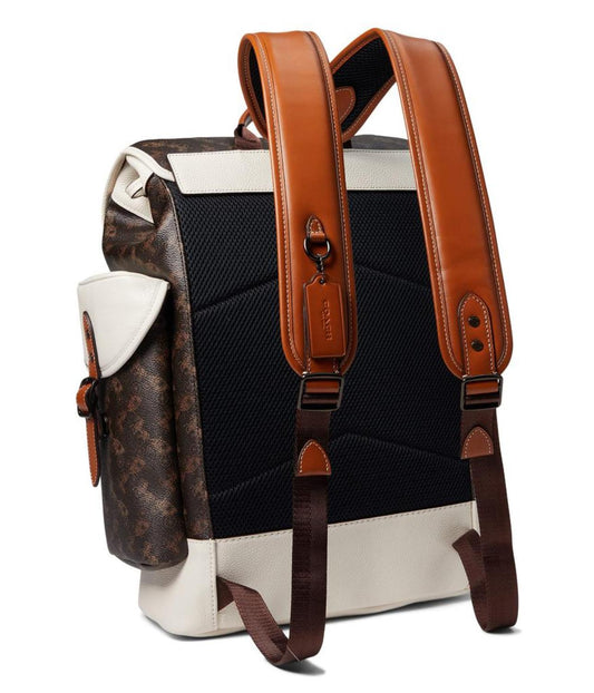 Hitch Backpack in Color-Block Horse and Carriage