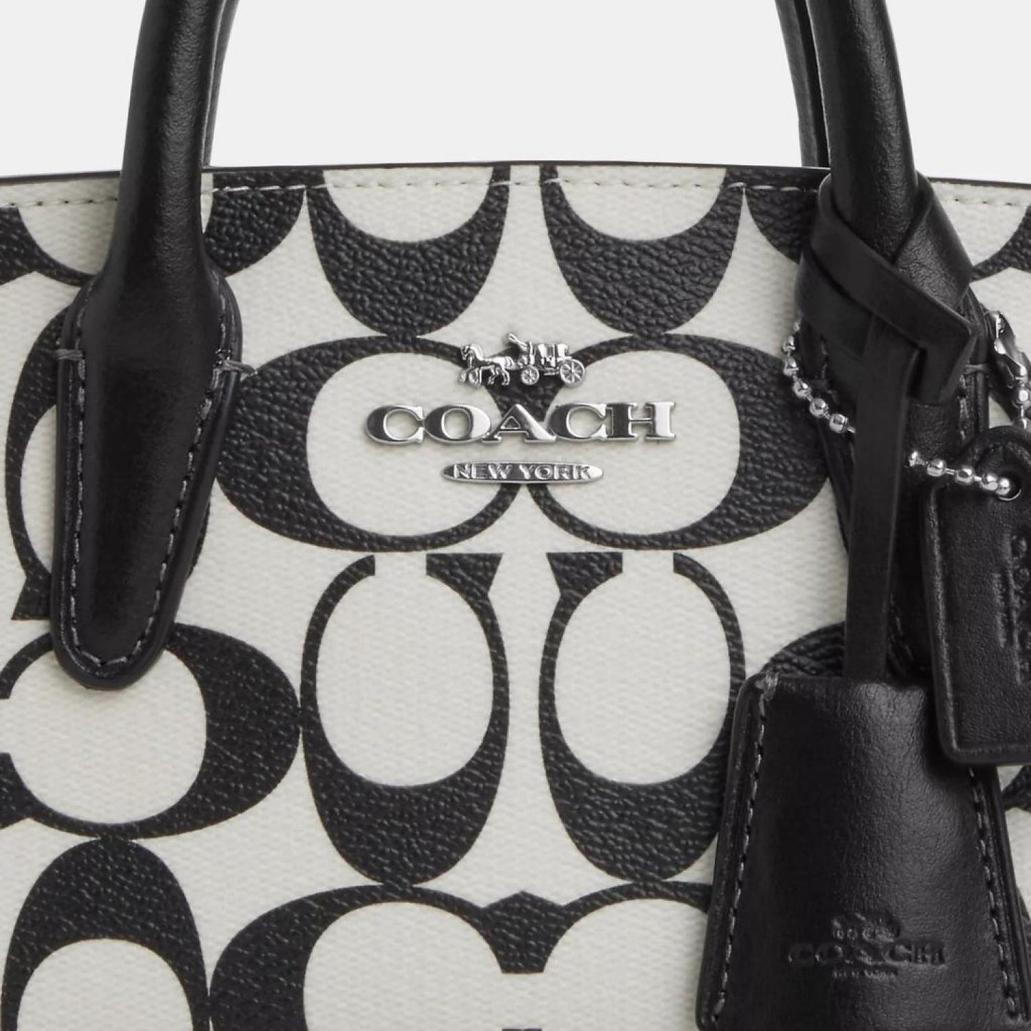 Coach Outlet Andrea Mini Carryall In Signature Canvas