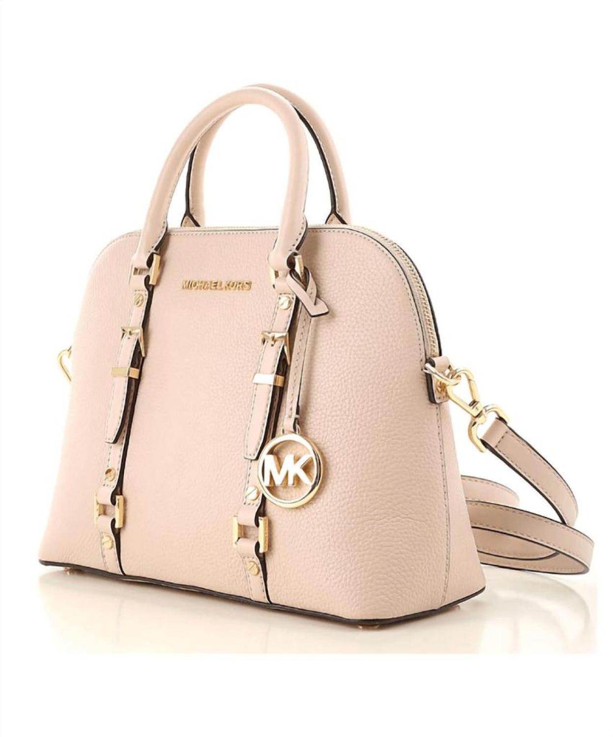 Bedford Legacy Medium Dome Satchel In Soft Pink