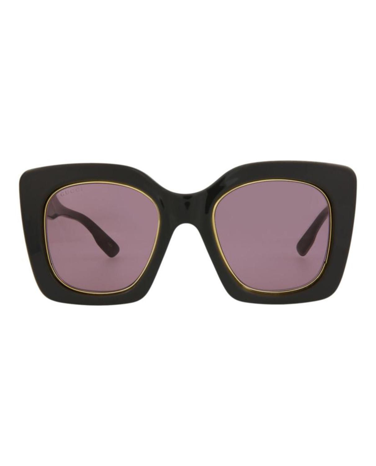 Square/Rectangle-Frame Acetate Sunglasses