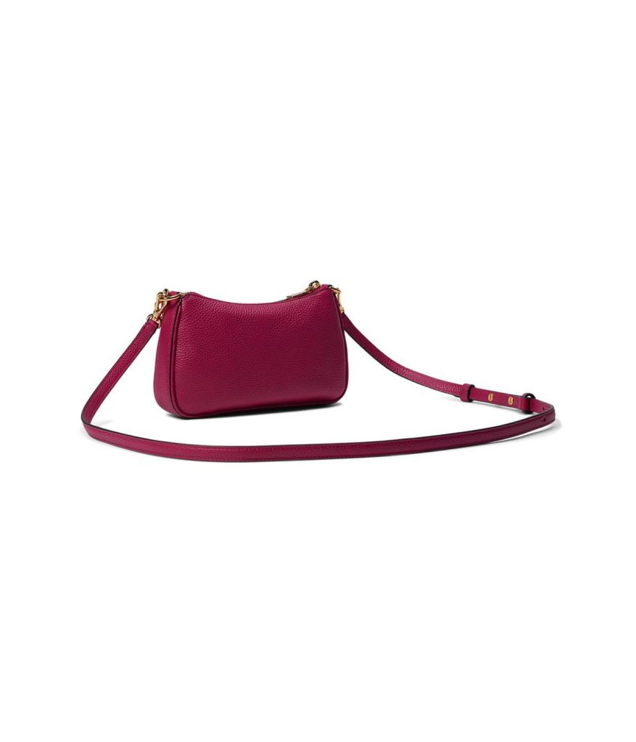 Jolie Pebbled Leather Small Convertible Crossbody