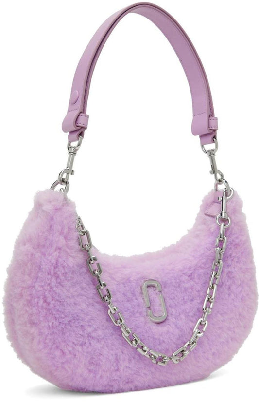 Purple 'The Small Curve' Bag