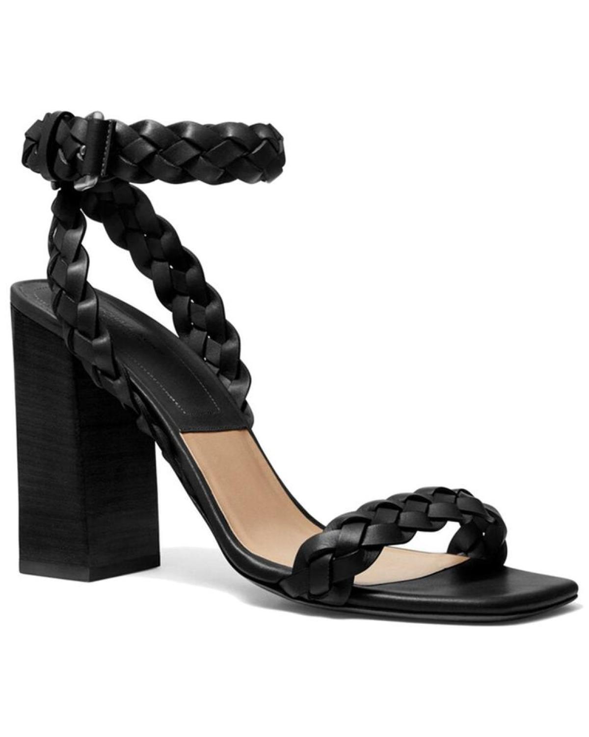 Michael Kors Collection Pippa Leather Sandal