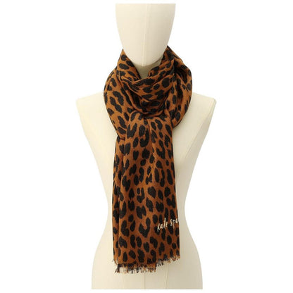 Modern Leopard Oblong Scarf