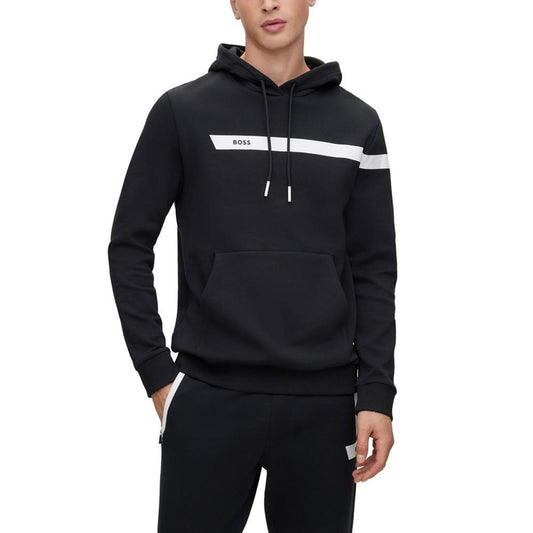 Men's Graphic Logo Stripe Hoodie