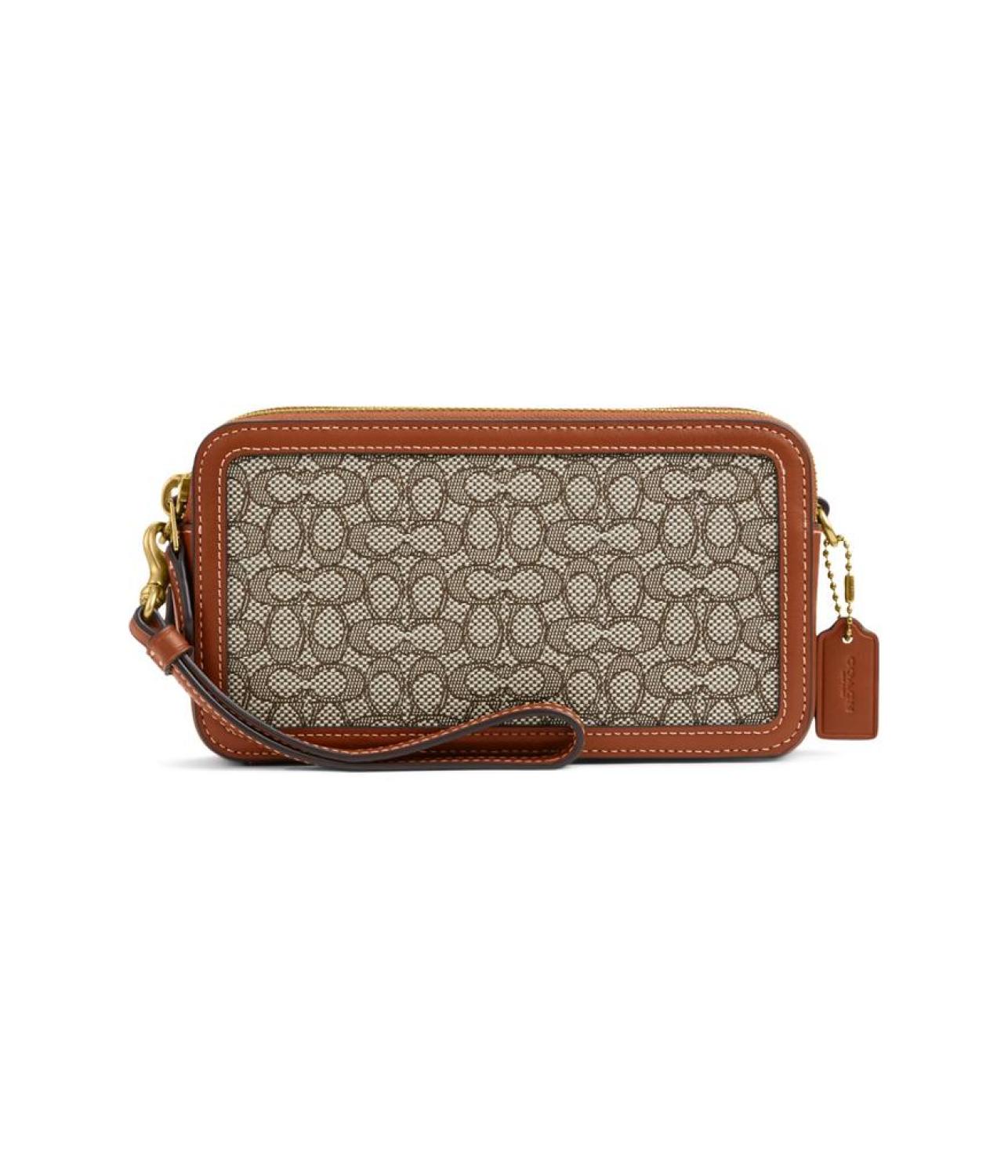 Mini Signature Jacquard Kira Crossbody