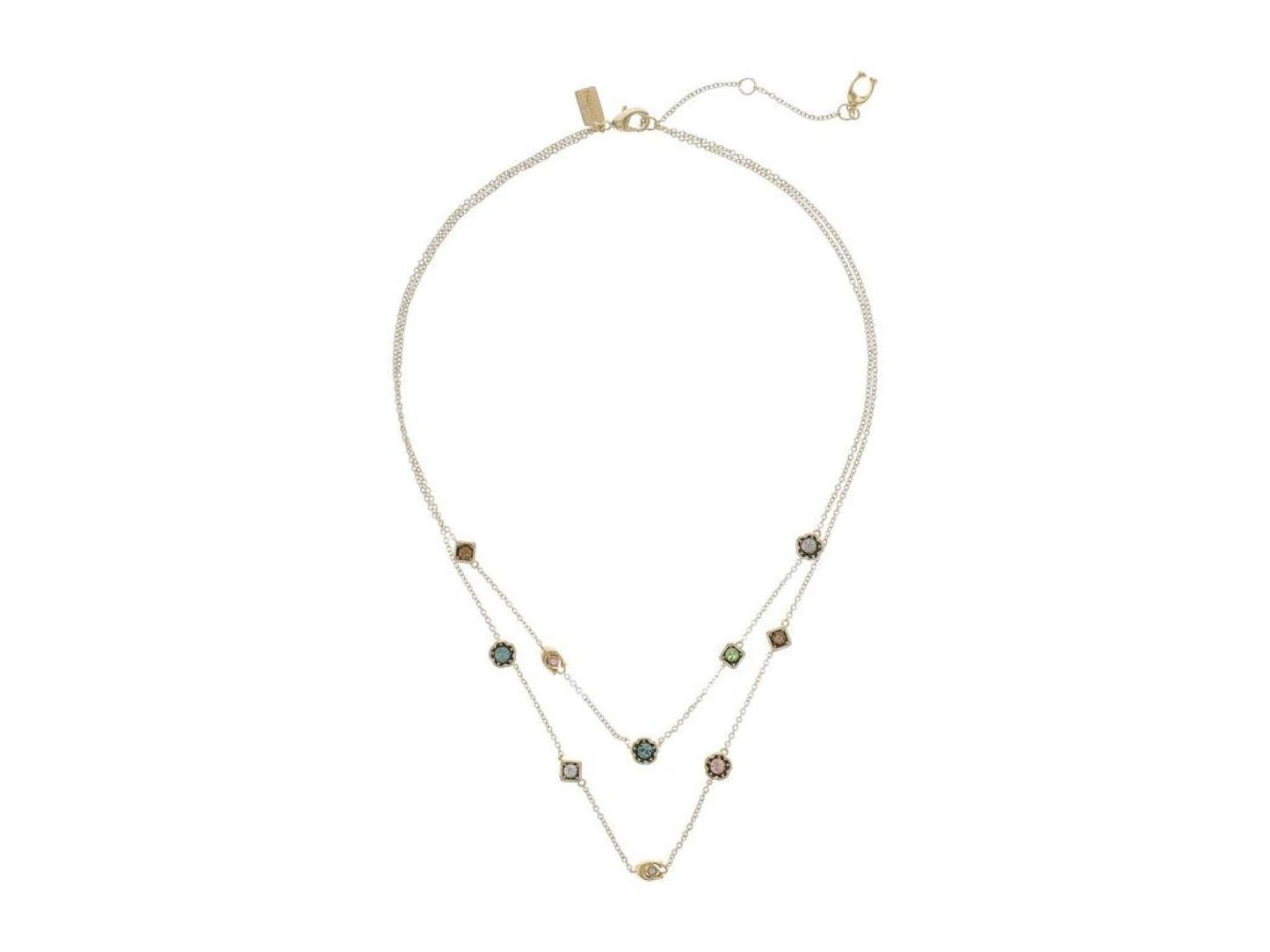 Signature Gem Layered Necklace