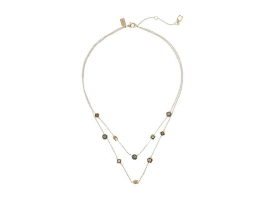 Signature Gem Layered Necklace