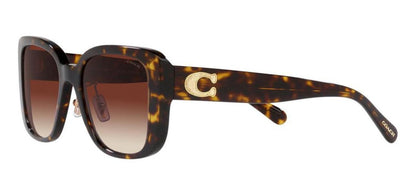 Coach 0HC8352 512013 Square Sunglasses