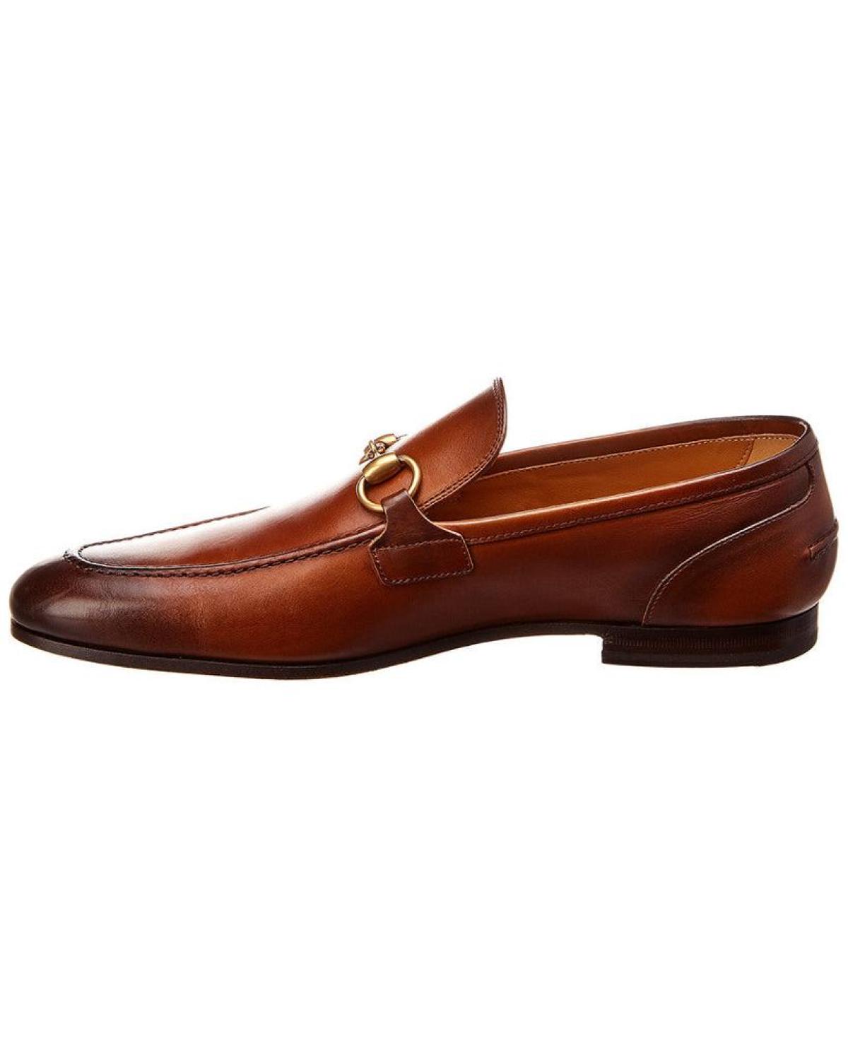 Gucci Jordaan Leather Loafer