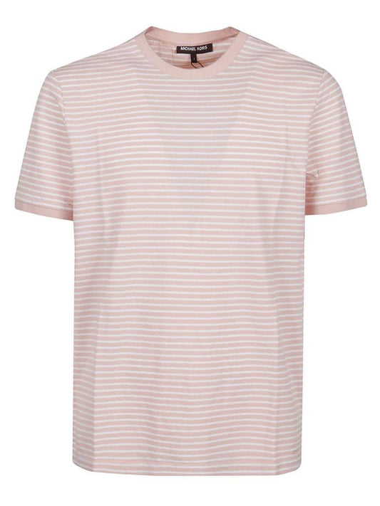 Michael Kors Feeder Striped Crewneck T-Shirt