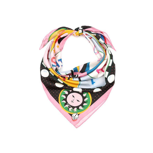 Women's Fortune Spinner Silk Square Bandana