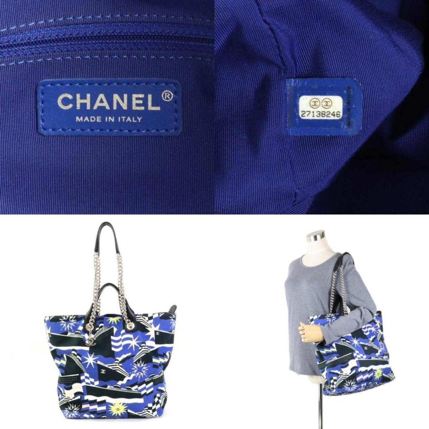 Chanel  Canvas Shoulder Bag (Pre-Owned)