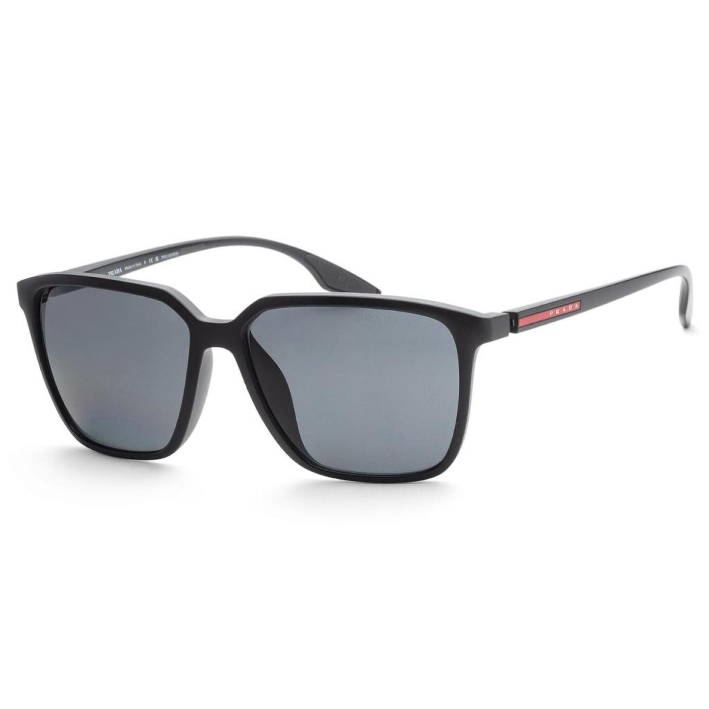 Prada Men's 58mm Black Demi Shiny Sunglasses