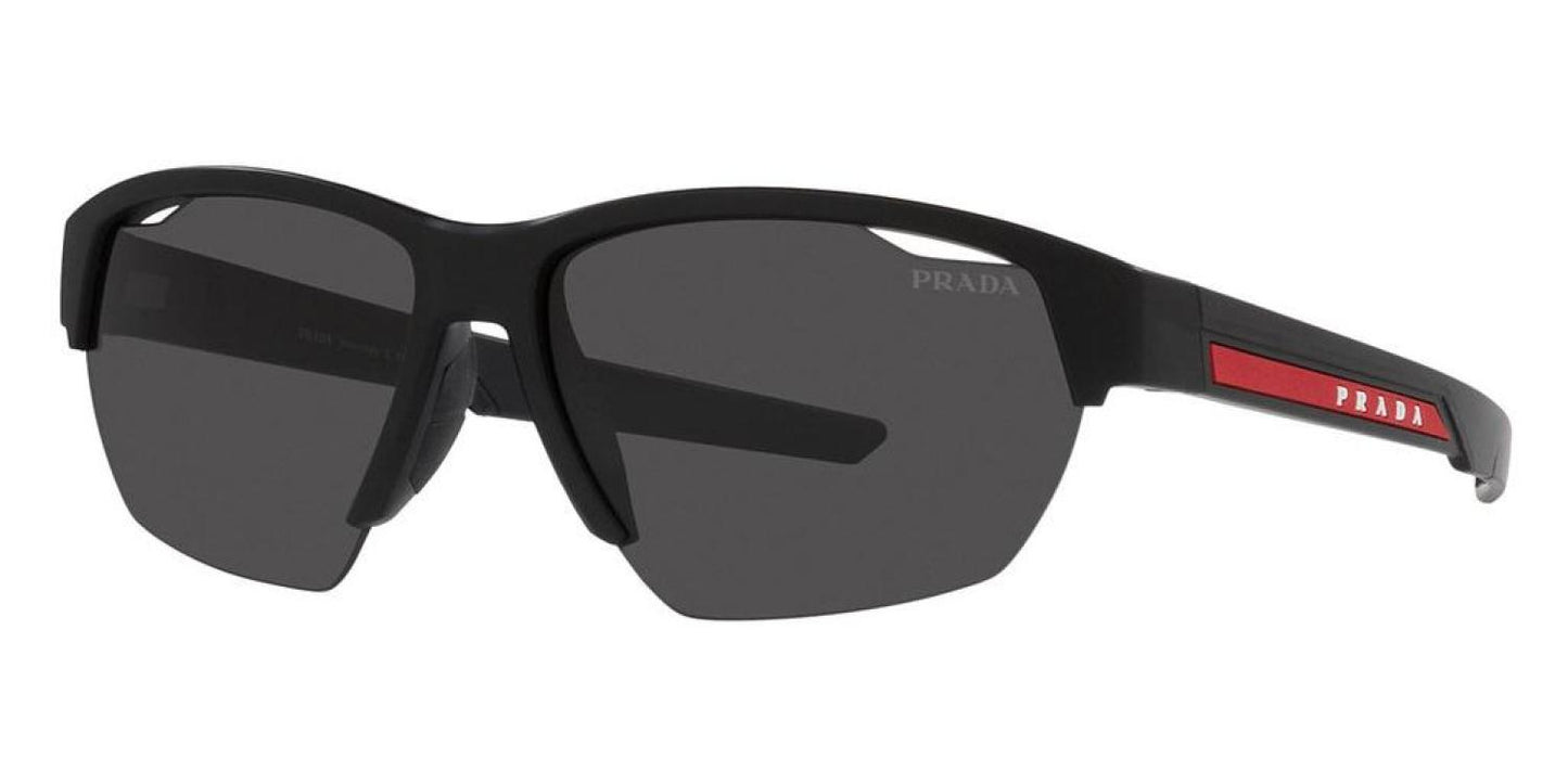 Prada Men's 64mm Matte Black Sunglasses