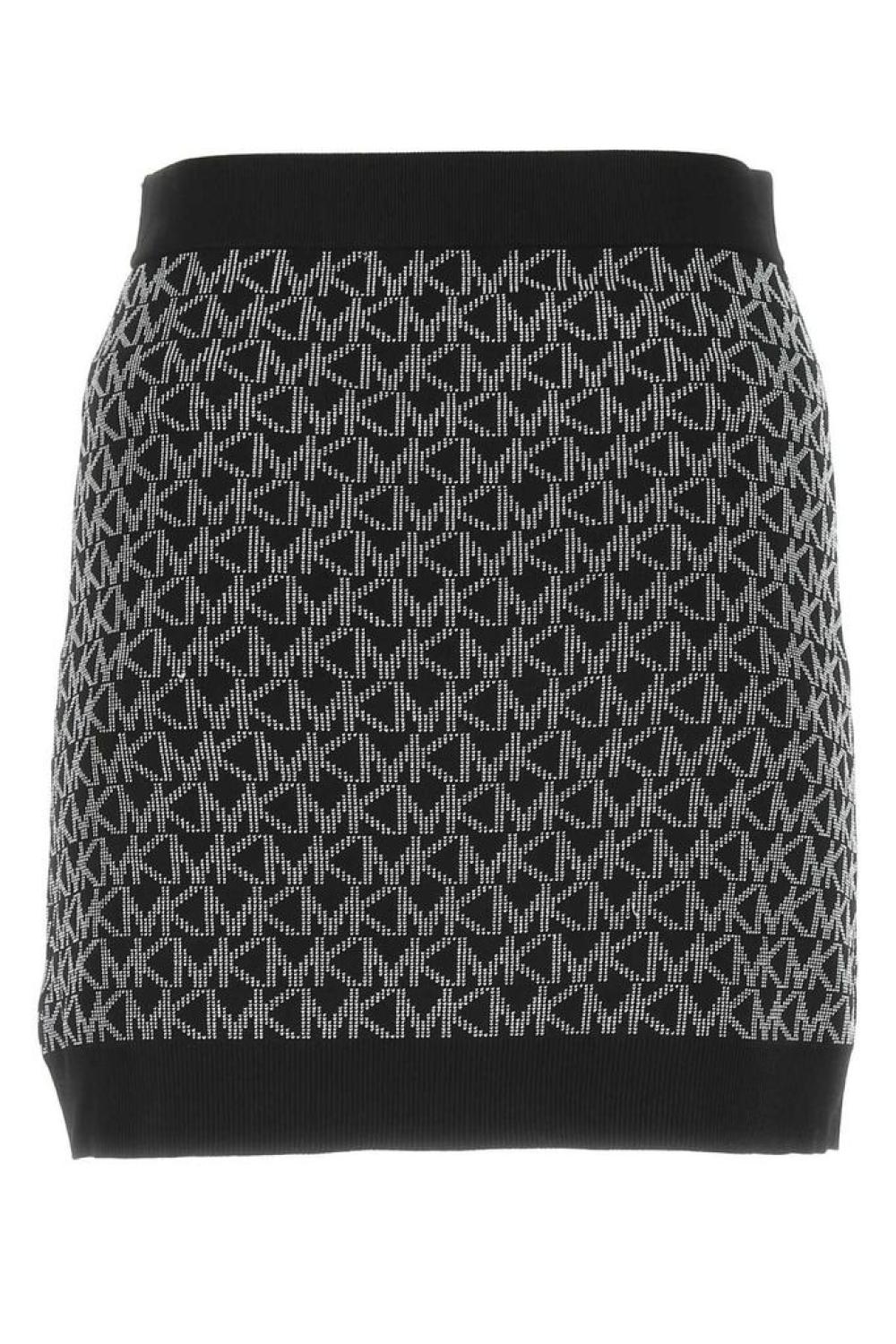 Michael Michael Kors Logo Jacquard Mini Skirt