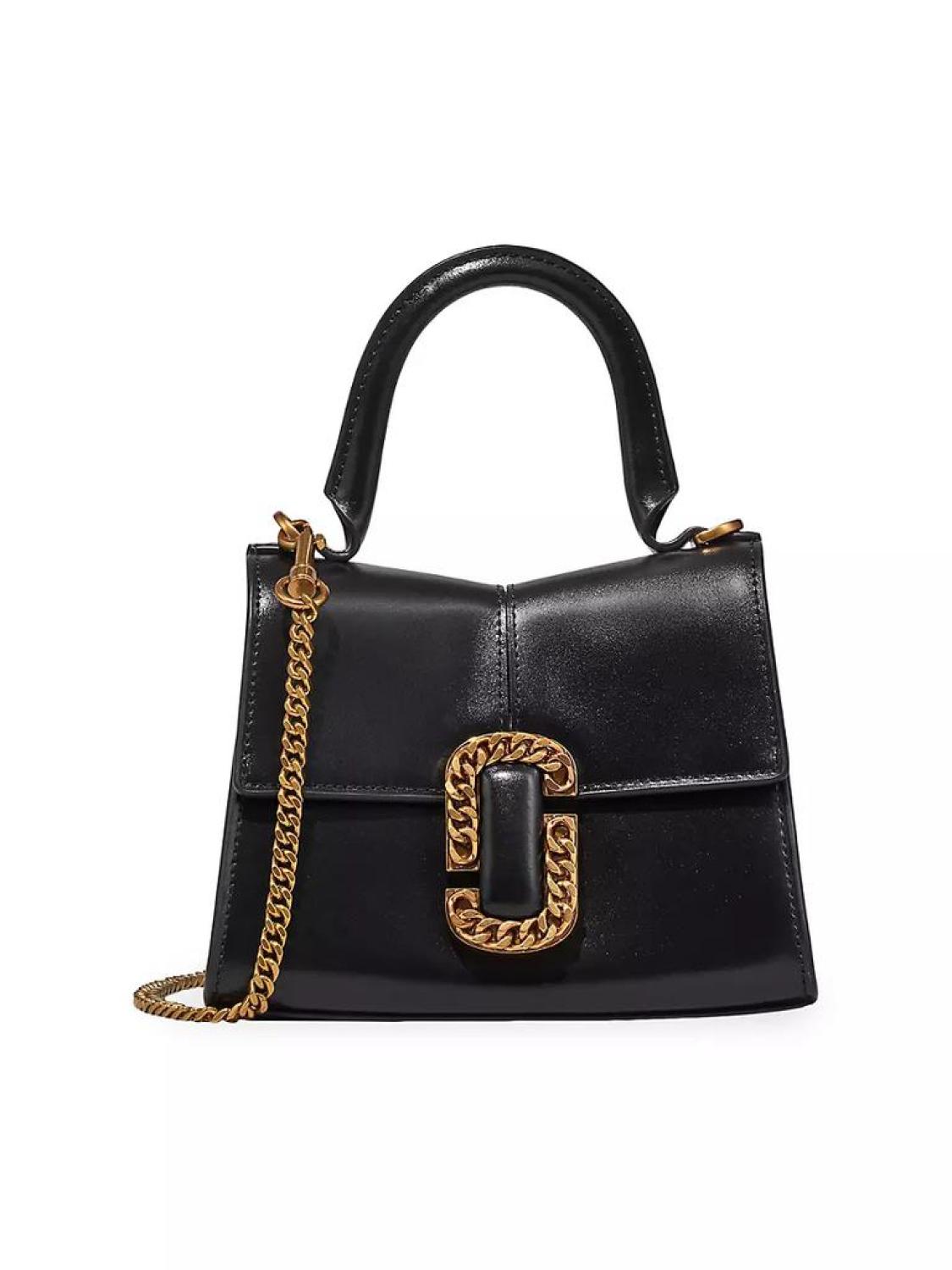 The Mini St. Marc Leather Top-Handle Bag