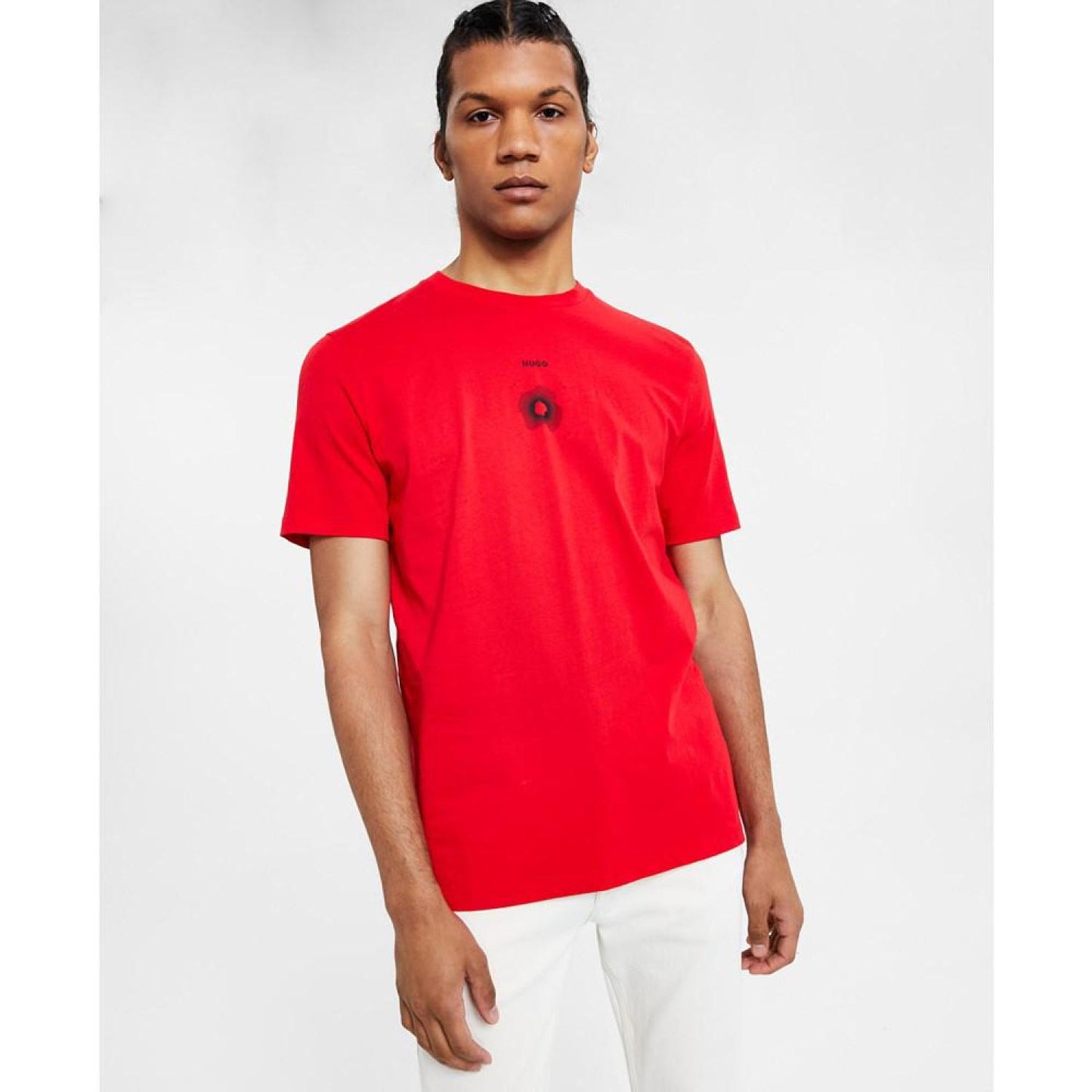 Men's Digram Regular-Fit Logo Graphic T-Shirt