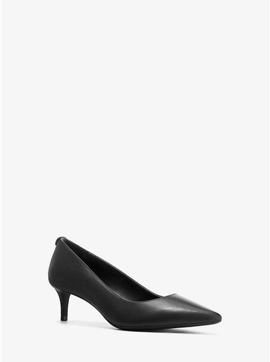 Sara Flex Leather Kitten Pump