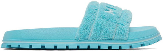 Blue 'The Terry Slide' Sandals