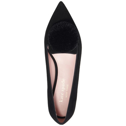 Women's Amour Pom Pom Pointed-Toe Slip-On Flats