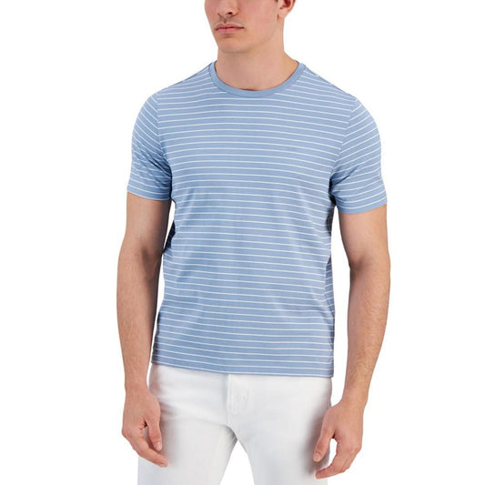 Men's Stripe Crewneck T-Shirt, Created for Macy's