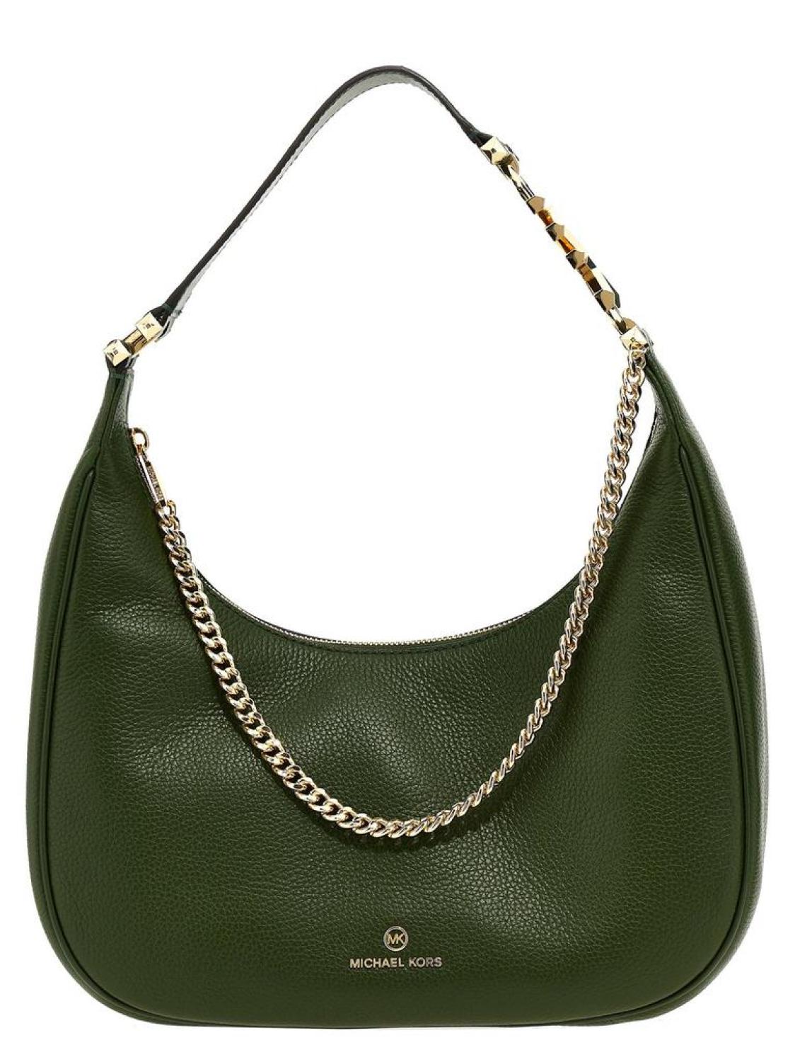 Michael Michael Kors Piper Chain Detailed Large Shoulder Bag