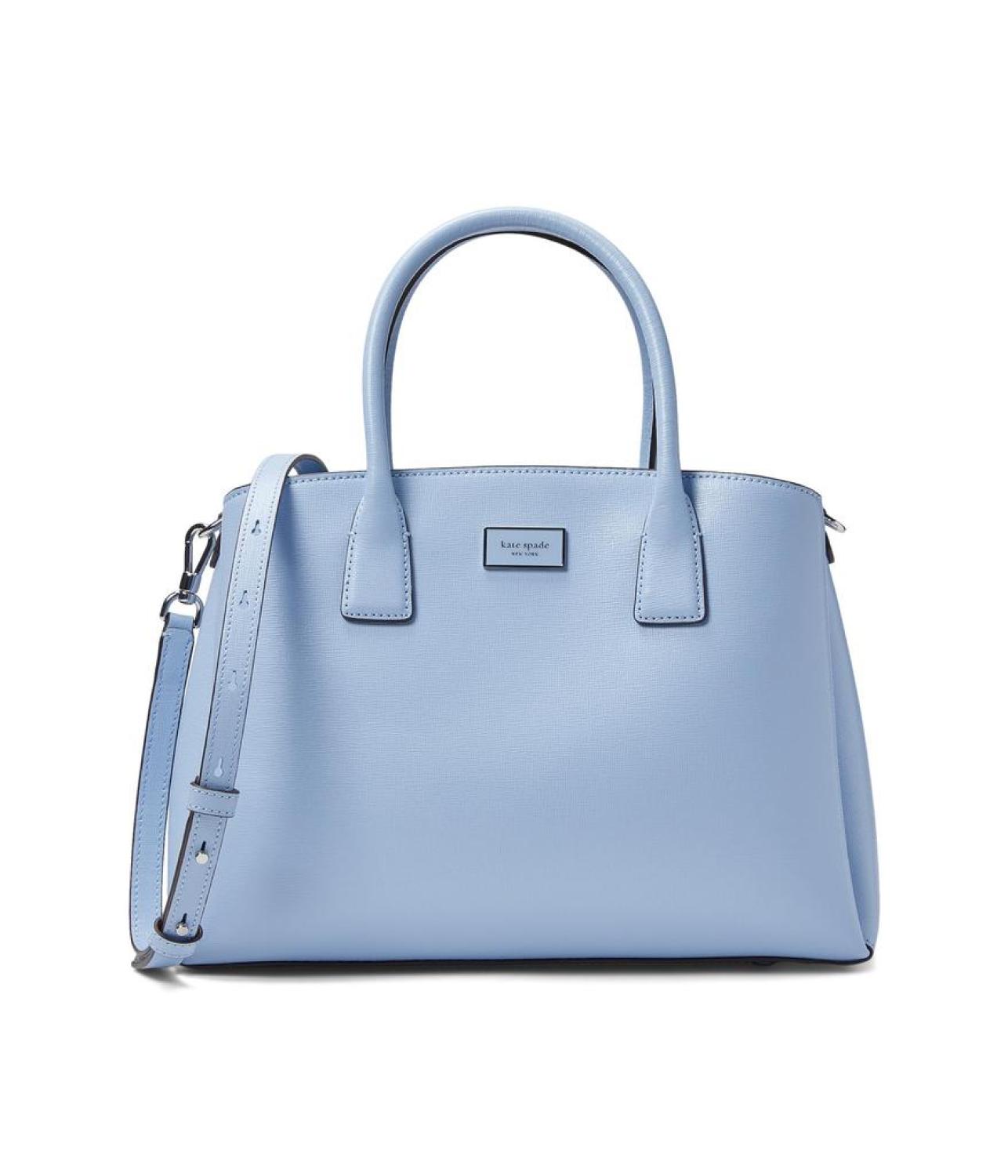 Serena Saffiano Leather Satchel