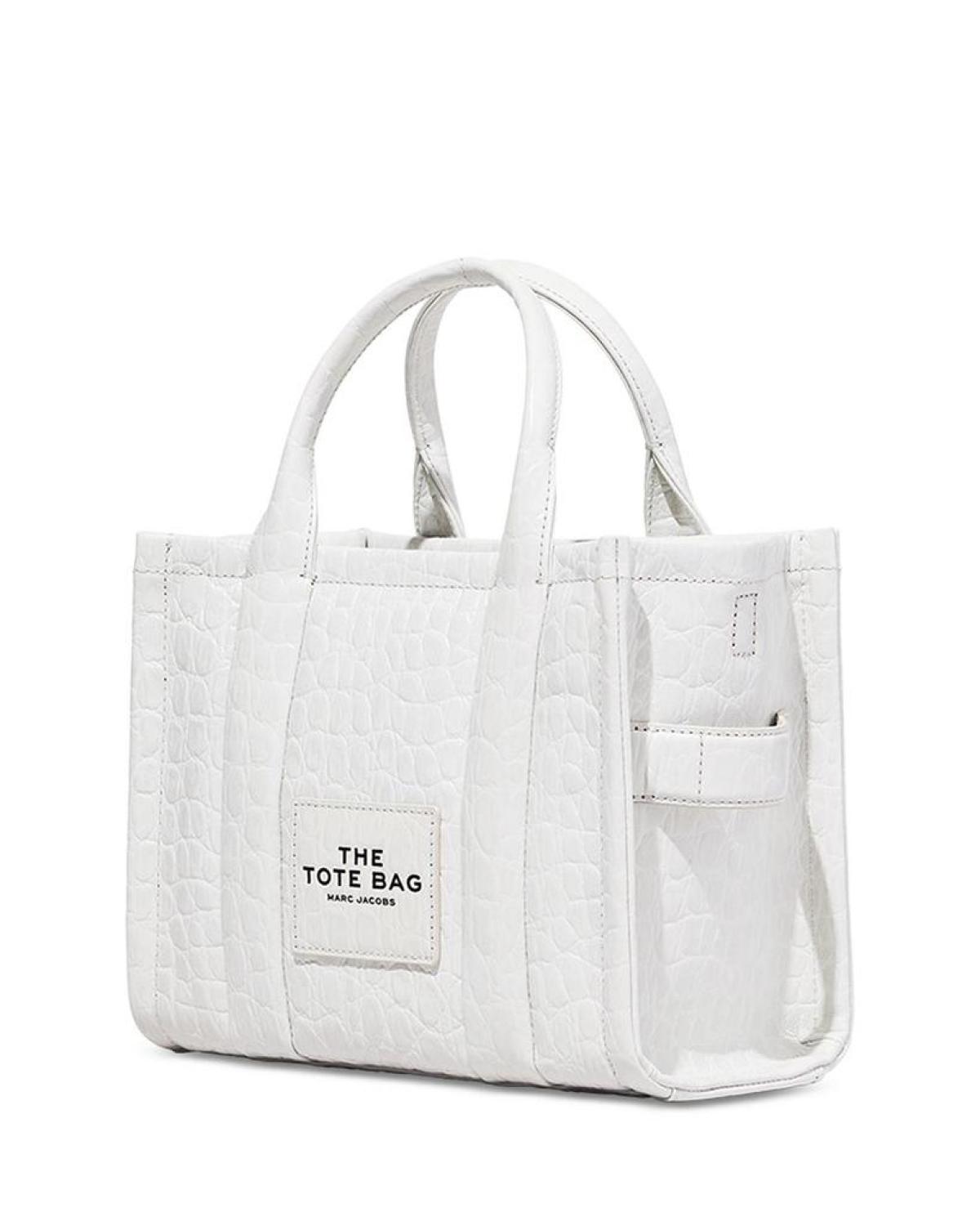 The Croc-Embossed Small Tote