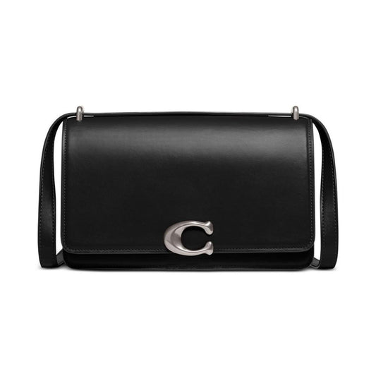 Luxe Refined Calf Leather Bandit Shoulder Bag