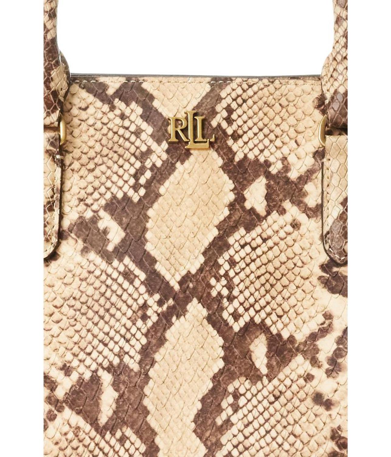 Faux Snakeskin Medium Marcy Satchel