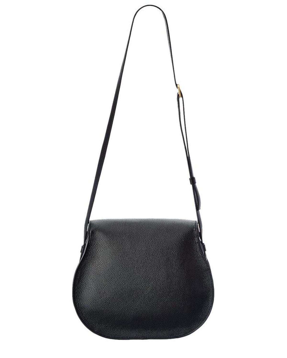 Chloé Marcie Medium Leather Saddle Bag