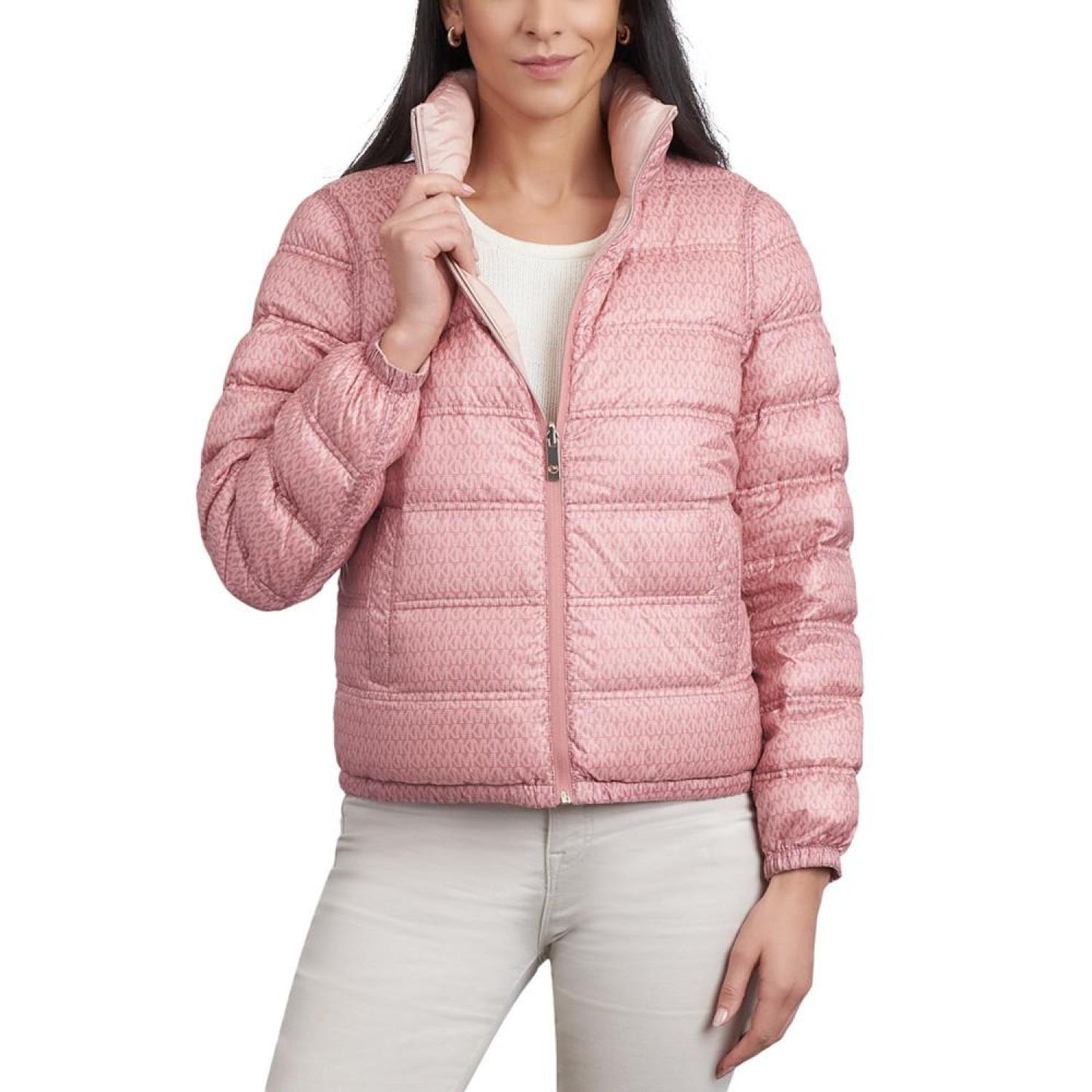 Women's Reversible Shine Down Puffer Coat, Created for Macy's