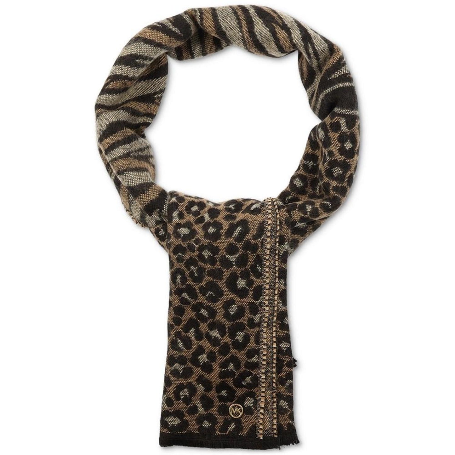 Women's Animal-Print Jacquard Scarf